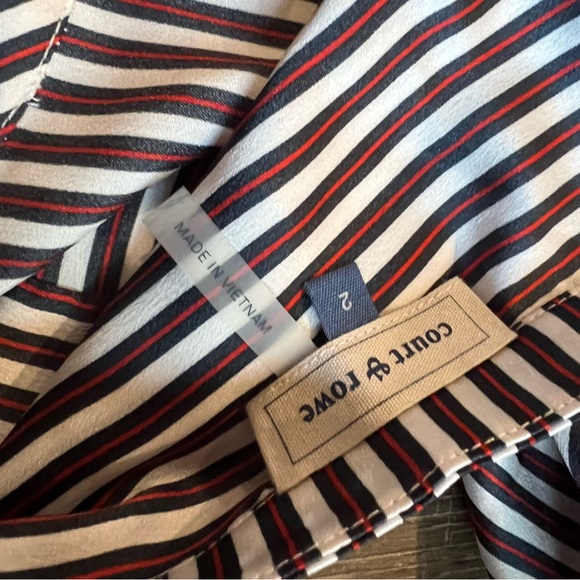 Court & Rowe Striped Dress NWT - Picture 3 of 7